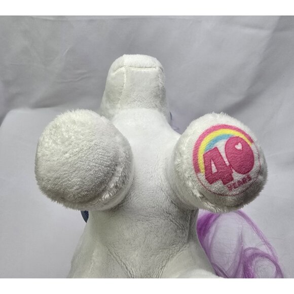 Hasbro My Little Pony 9” Unicorn Plush - Glory - 40 Years 2023 Basic Fun - Picture 6 of 9
